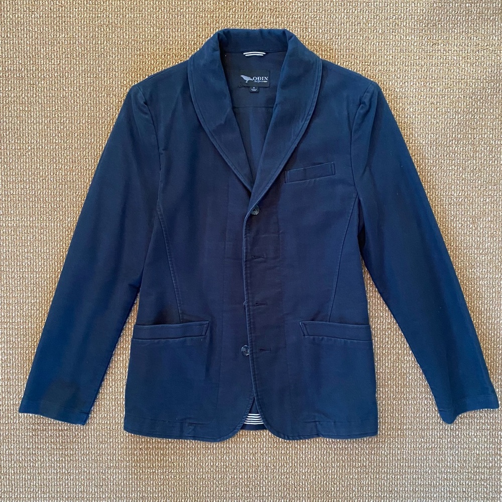 Odin New York for Target / Moleskin Blazer / Navy Blue / Small